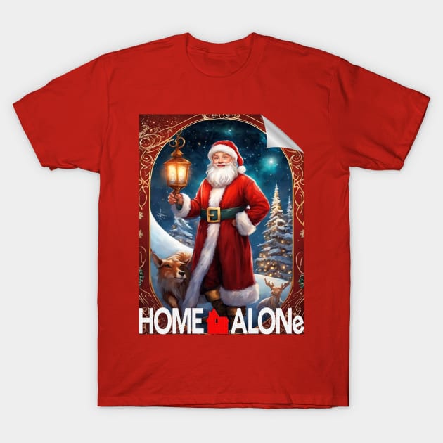 home alone merry christmas new version poster style 4 T-Shirt by namanaaya